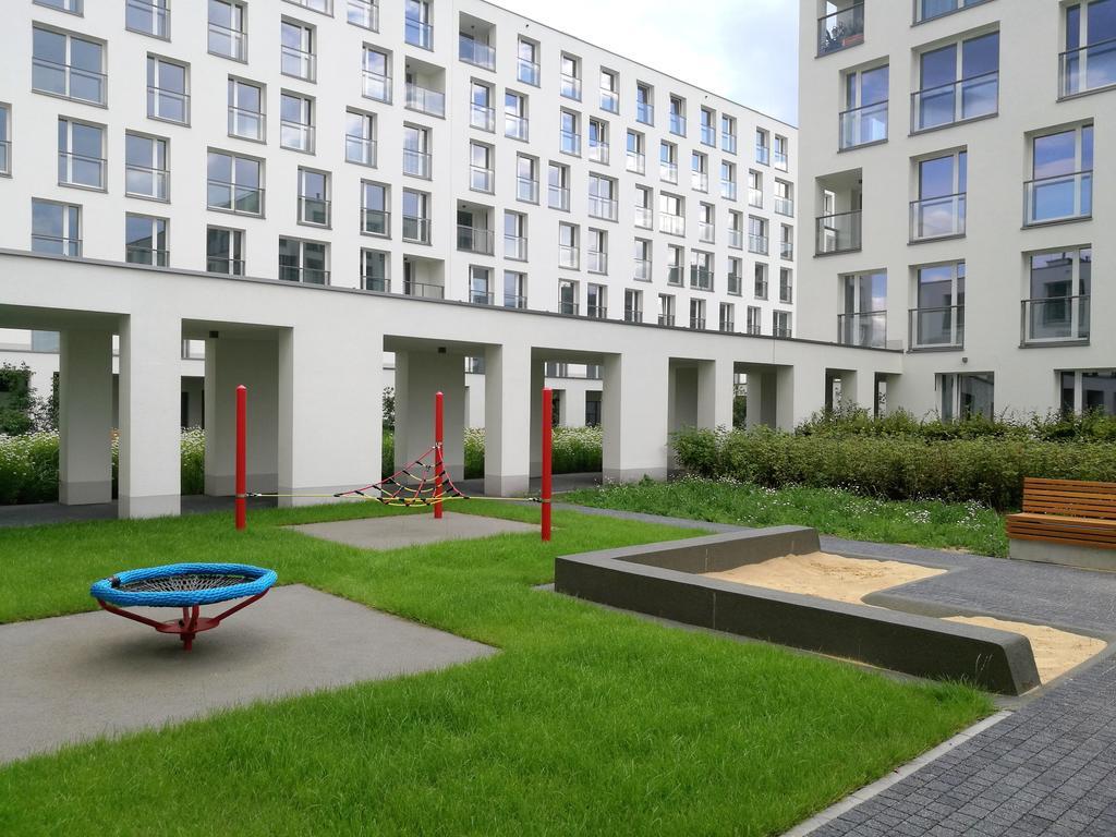 Apartamento Gama Varsovia Exterior foto