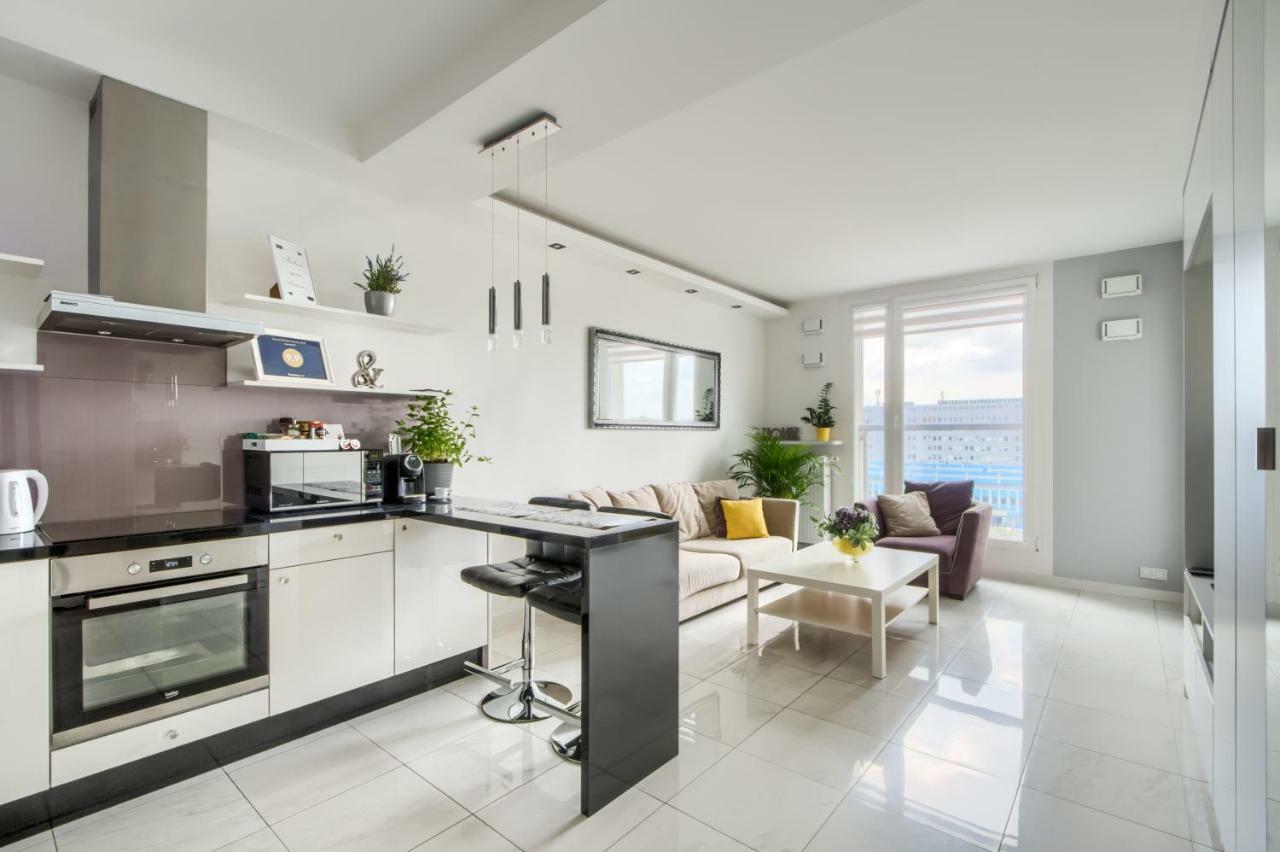Apartamento Gama Varsovia Exterior foto